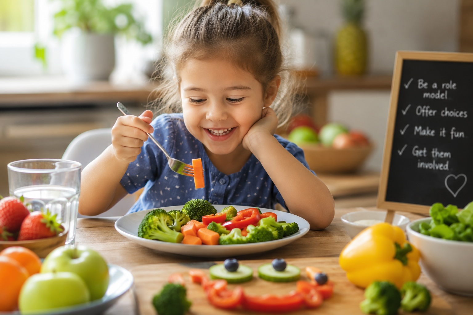 5 Simple Ways to Inspire Healthy Eating in Children